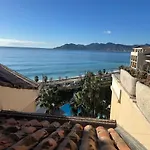 Panoramic Sea-view Duplex, 2 Terraces & Pool, Walk To Cannes